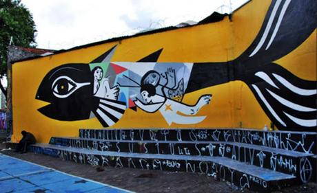 el Beco, la colorida transformación de un peligroso espacio público el Beco, la colorida transformación de un peligroso espacio público