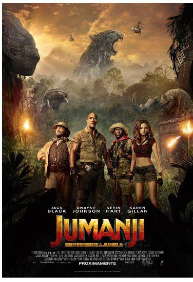 Cartel Final de Jumanji: Bienvenidos a la jungla