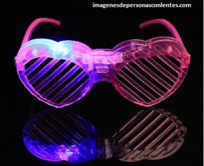 gafas con luces para fiestas led