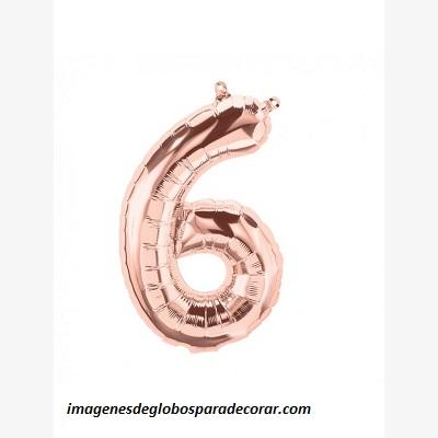imagenes de globos metalizados numeros