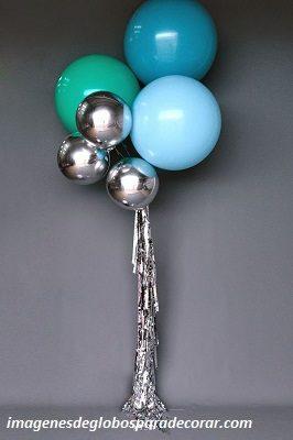 imagenes de globos metalizados arreglos