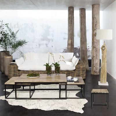 Livings Estilo Rustico