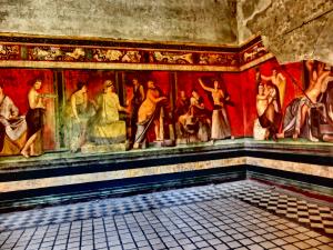 En Pompeya, la Villa de los Misterios, tesoros bajo la lava