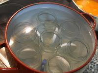 Mermelada de caquis y  naranja con jengibre y ron