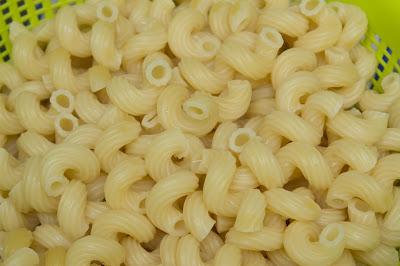 Pasta con sobrasada y miel