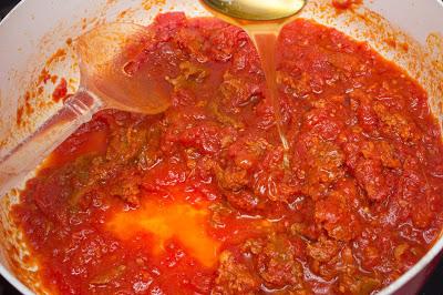 Pasta con sobrasada y miel