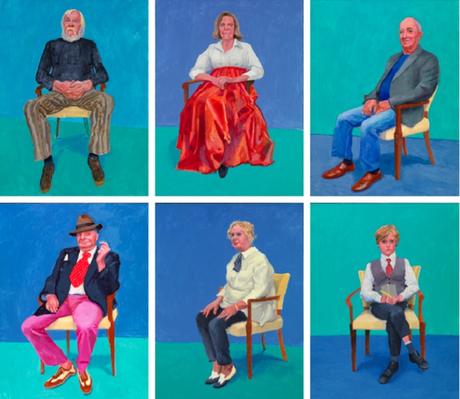 David Hockney expone retratos de sus amigxs en Bilbao