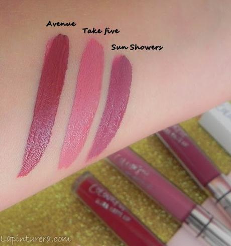 swatches labiales mate Colourpop