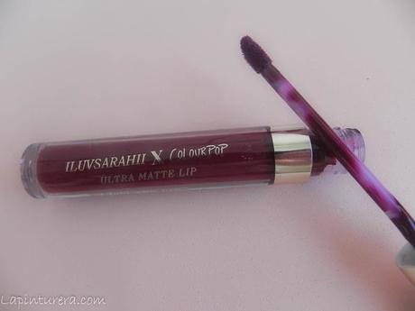 Siete labiales Colourpop: Swatches y swatches en labios 17 mamacita