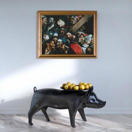 Proyecto 3d para un estudio con una estética diferente Proyecto 3d para un estudio con una estética diferente