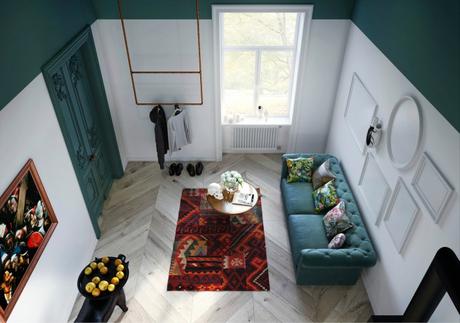 Proyecto 3d para un estudio con una estética diferente Proyecto 3d para un estudio con una estética diferente