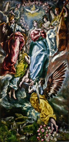 La Asunción de María (Rainer María Rilke). Poema inspirado en La Asunción de El Greco.