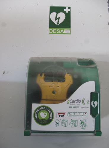 Nuevos desfibriladores en los campos de fútbol Municipales