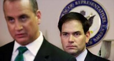 La mafia anticubana de Miami redactó las medidas de Trump contra Cuba Marco Rubio y Mario Díaz Balart