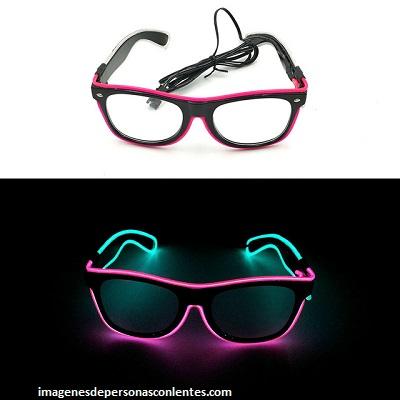 Fluorescentes gafas que brillan en la oscuridad para fiestas - Paperblog