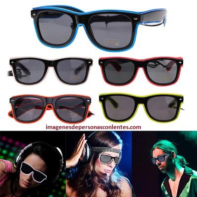 gafas que brillan en la oscuridad accesorios