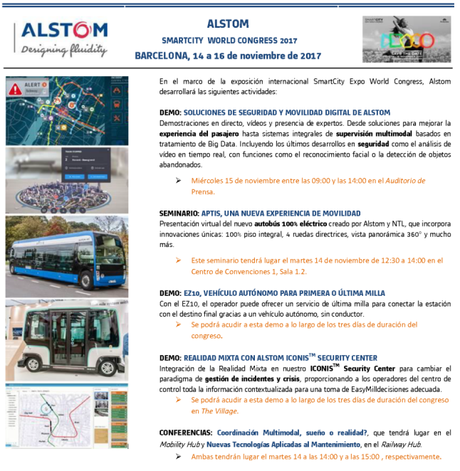 Innovaciones de Alstom para una movilidad más inteligente