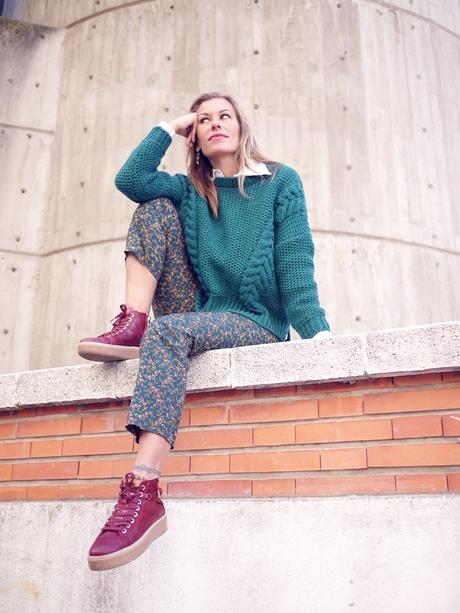 Flowered pants Flowered pants