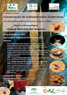 I Jornada Técnica de Conservación Biodiversidad Subterránea