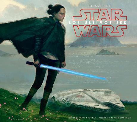 Portada de Star Wars El arte de los últimos Jedi