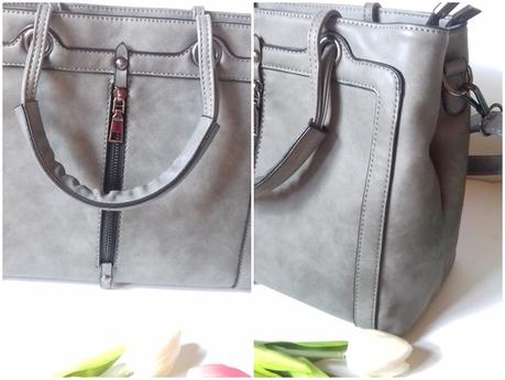 Bolso gris de Zaful