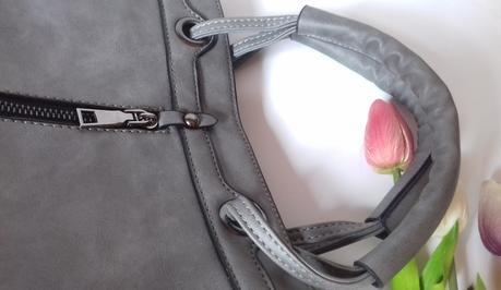 Bolso gris de Zaful