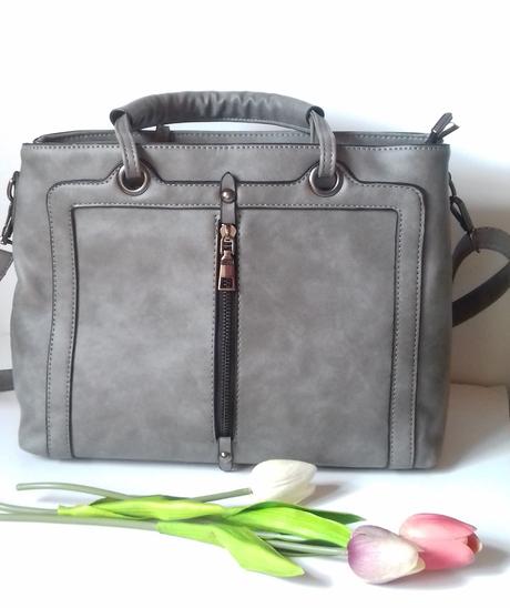 Bolso gris de Zaful