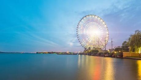 Suzhou Ferris Wheel-entre-las-ruedas-gigantes-mas-grandes-del-mundo