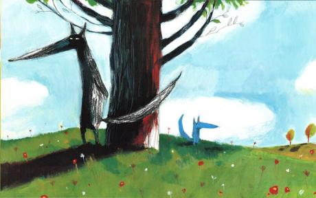 Lobo grande y Lobo pequeño: La tierna historia ilustrada que nos anima a amar sin miedos