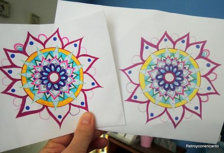 Mandala transfer