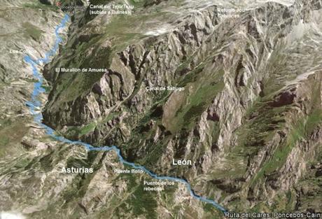 Ruta del Cares en Picos de Europa Ruta del Cares en Picos de Europa