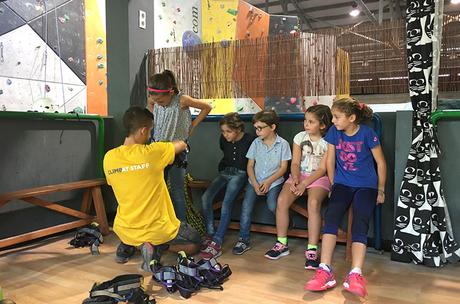 Cumpleaños infantil en Climbat la Foixarda