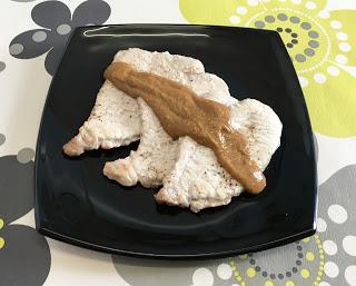 Cinta de lomo con salsa de naranja Cinta de lomo con salsa de naranja