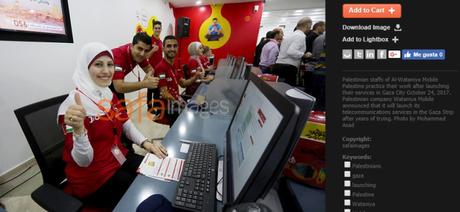 ¿Crisis humanitaria en Gaza? … no lo parece: Al-Wataniya Mobile Palestine