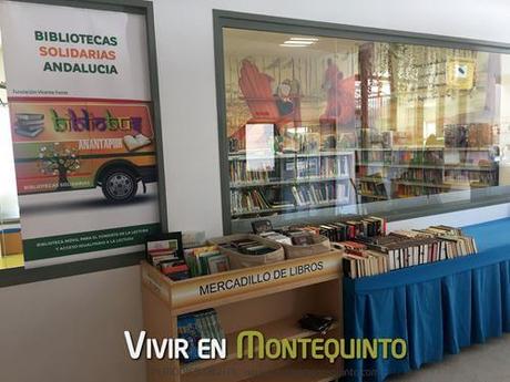 El Mercadillo de libros de la Biblioteca de Montequinto vuelve, con un fin solidario.
