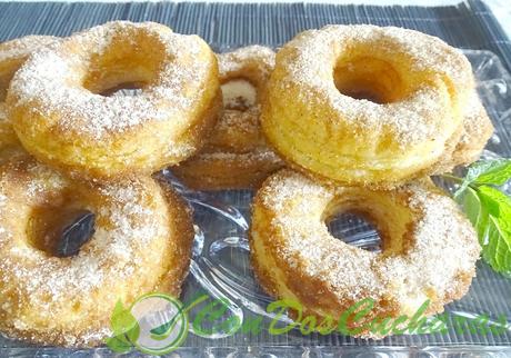 Rosquillas de hojaldre