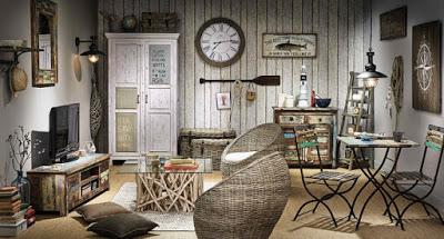 Areas de Livings Rusticos