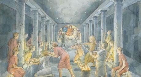 Restauran el templo romano de Mitra en Londres y lo presentan en su ubicación original Restauran el templo romano de Mitra en Londres y lo presentan en su ubicación original