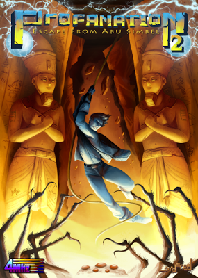 Vuelve la gota en Windows, Android y CPC. Ya disponible 'Profanation 2: Escape from Abu Simbel' ¡también en físico!
