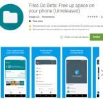 Google Files Go: Nueva app de Android para administrar archivos