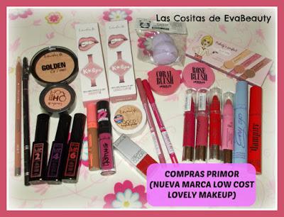 Compras en Primor (Novedad marca low cost Lovely Makeup)