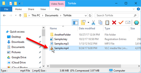 Cómo ocultar archivos, carpetas y unidades en Windows 10 Cómo ocultar archivos, carpetas y unidades en Windows 10