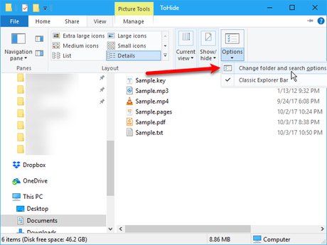 Cómo ocultar archivos, carpetas y unidades en Windows 10