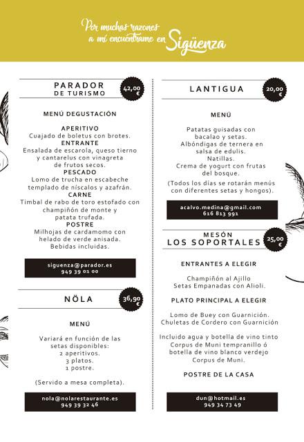 JORNADAS MICOLÓGICAS DE SIGÜENZA