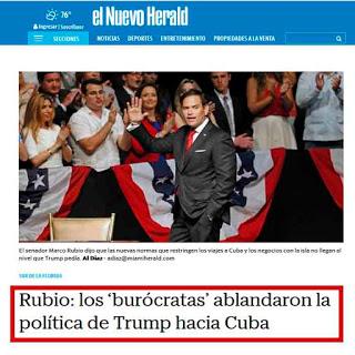 La mafia anticubana de Miami redactó las medidas de Trump contra Cuba