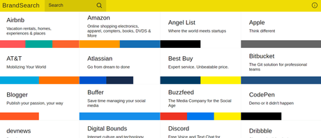 BrandSearch, descubre los colores y sus códigos que usan diferentes marcas