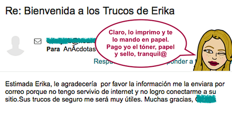 Emails que enfadan a un blogger