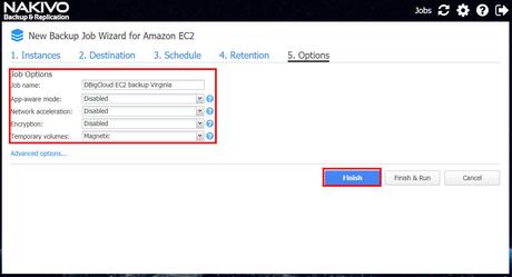 Gestión de backups en AWS con Nakivo