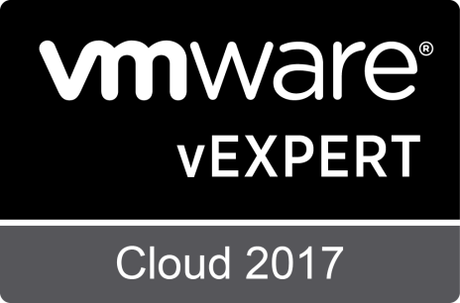 vexpert cloud 2017 award