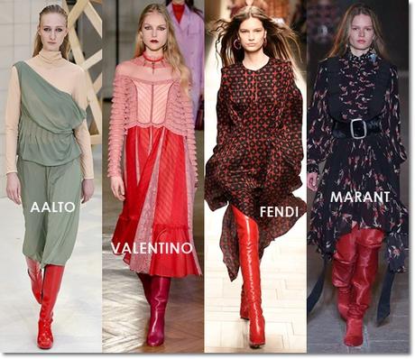 Tendencia: Botas rojas XL